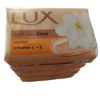 Lux Vitamin C+E Soap Bar, For Soft Glowing Skin 100X 4 nos