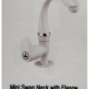 Mini swan neck with flange