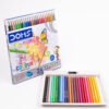 Doms Non-Toxic Pencil Colour Hexagonal Shaped Color Pencils (Set Of 1, Multicolor)