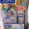 Doms junior art stroke kit multitype product in pouch for kids/students ( pack of 1)