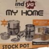 Stainless Steel Stock Pot Set l Gift l Pack of 5nos. set