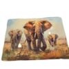 Wood Print Wall Art Elephant Painting for home décor Gift