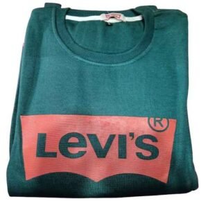 LEVI’S  name printed Full Sleeve Printed Round Neck Sweatshirt