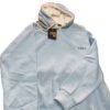 ZARA Full Sleeve Blue Hooded Sweatshirt For Men and Women